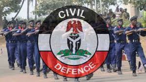 Edo security officers in uniform during a formal ceremony.