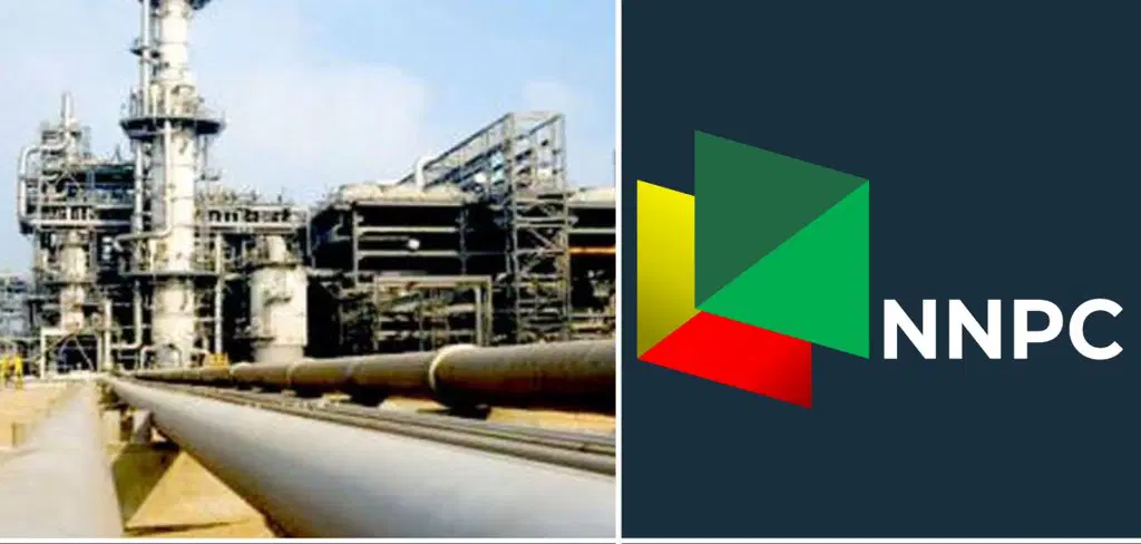 Industrial sabotage affecting Nigeria's NNPC refinery operations.