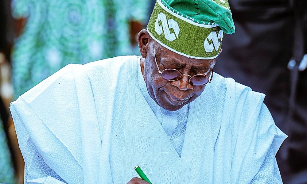 President Tinubu signs Nigeria Police Training Institutions Bill into law for police reform.